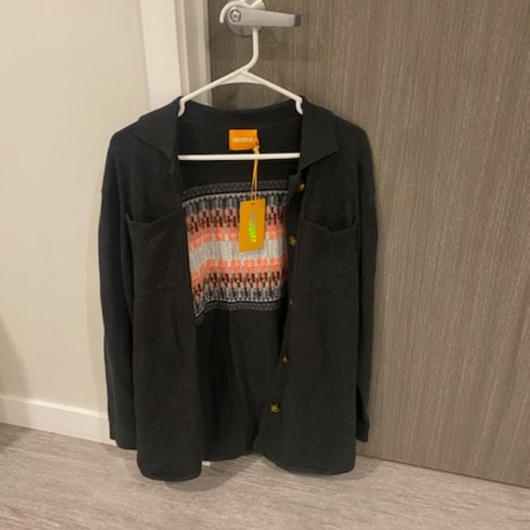 WISPR Fifi Fairisle Shacket Tar - Picture 2 of 5